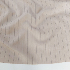 Webware mit Stretch Nadelstreifen, schwarz beige