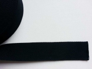 RESTST�CK 22 cm Gurtband Baumwolle 4 cm breit, schwarz #14