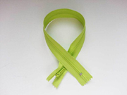 Rei�verschluss 35 cm nicht teilbar, limette