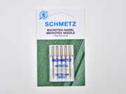 5 Schmetz Microtex Nadeln,Nadelst�rke 80