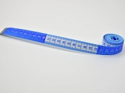 Ma�band zweiseitig 150 cm lang mit Aufbewahrungsdose, blau