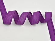 Schr�gband vorgefalzt uni, lila