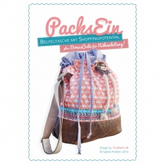 PACKS EIN Beuteltasche Schnittmuster
