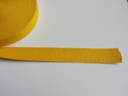 RESTST�CK 49 cm Gurtband Baumwolle 4 cm breit, gelb #52