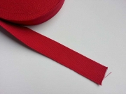 RESTST�CK 26 cm Gurtband Baumwolle 4 cm breit, rot #8