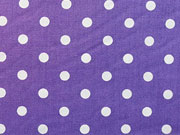 Punkte 0,7cm breit - lila/wei�