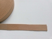 RESTST�CK 100 cm Gurtband Baumwolle 2,5 cm breit, camel 44