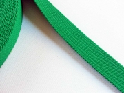Gurtband Baumwolle Polyester 3,2 cm breit, grasgr�n