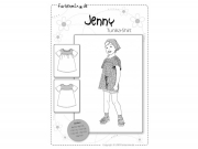 Schnittmuster Tunica Shirt Jenny Farbenmix