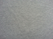 Jerseystoff uni, hellgrau meliert