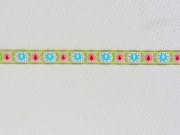 Yummy Pear Webband 12 mm - hellgr�n